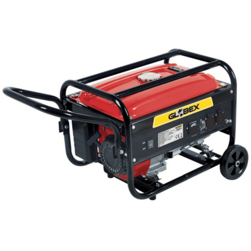 generatore-di-corrente-2800-w-5-6-hp-alfaworld - Alfaworld Generatore di corrente 2,8 kW Globex. Generatori di corrente a benzina.