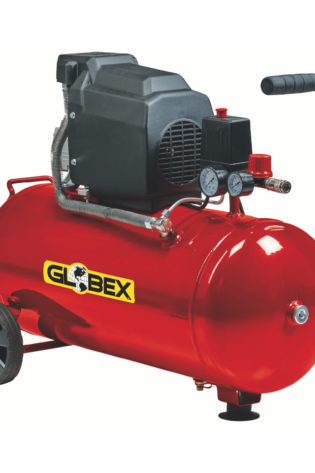 Compressore 50 litri Globex 1100 W 1,5 hp Alfaworld